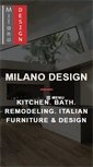 Mobile Screenshot of milanodesign.us